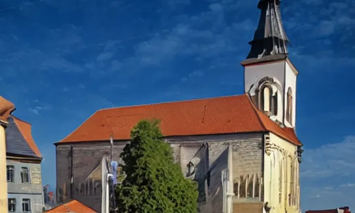 Kostel svatého Vavřince v Jezvém – iluminace