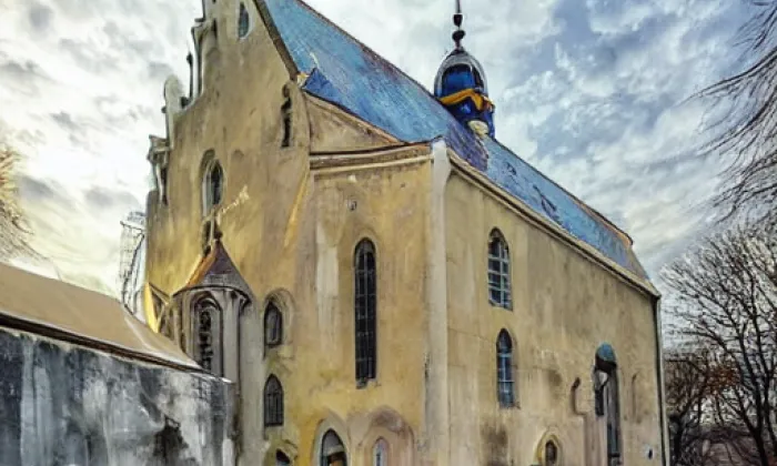 Kostel svatého Vavřince v Mělníku – summer
