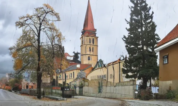 Kostel svatého Vojtěcha (Libice nad Cidlinou) – autumn