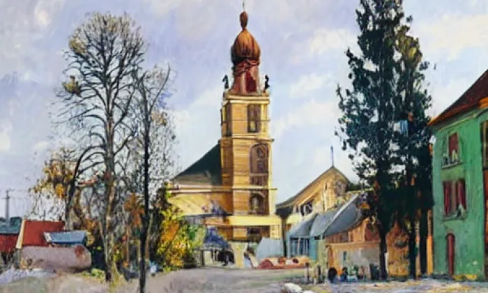 Kostel svatého Vojtěcha (Libice nad Cidlinou) – spring