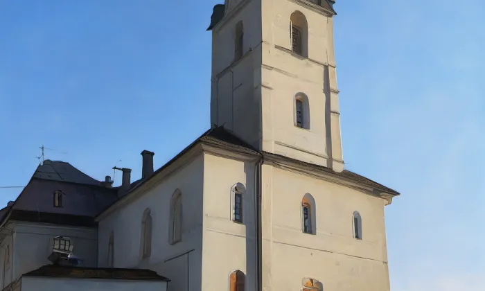 Kostel svatého Vojtěcha a svaté Cecílie – summer