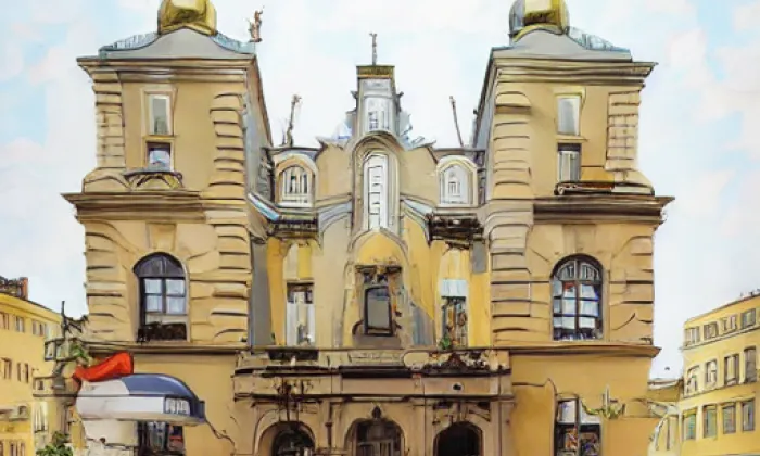 Kostel svatého Vojtěcha v Dejvicích – summer