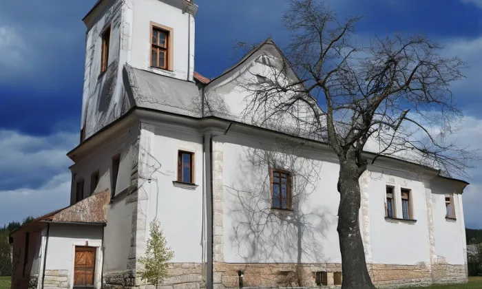 Kostel Zjevení Páně (Ostružná) – autumn