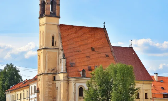 Kostel Zvěstování Panny Marie Na trávníčku – autumn