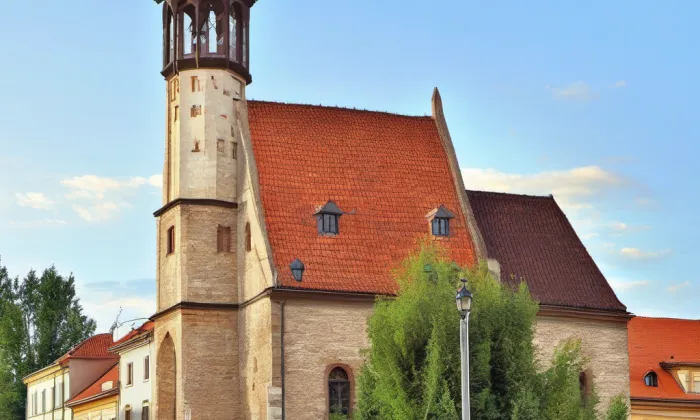 Kostel Zvěstování Panny Marie Na trávníčku – noc