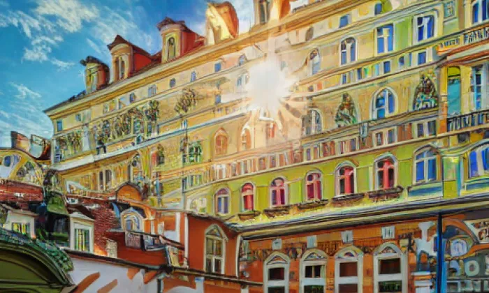 Kounický palác v Panské – summer