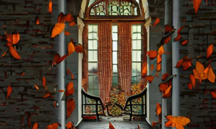 Královská kaple (Plasy) – autumn