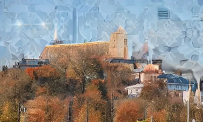Kunětická hora – iluminace