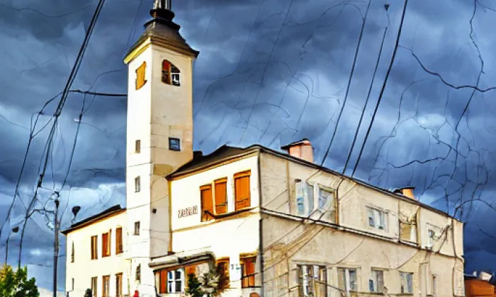 Kyjovská radnice – autumn