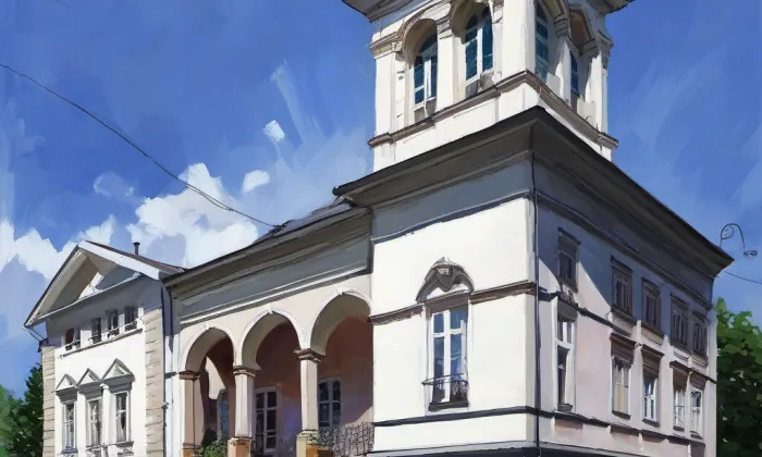Letenský zámeček – spring