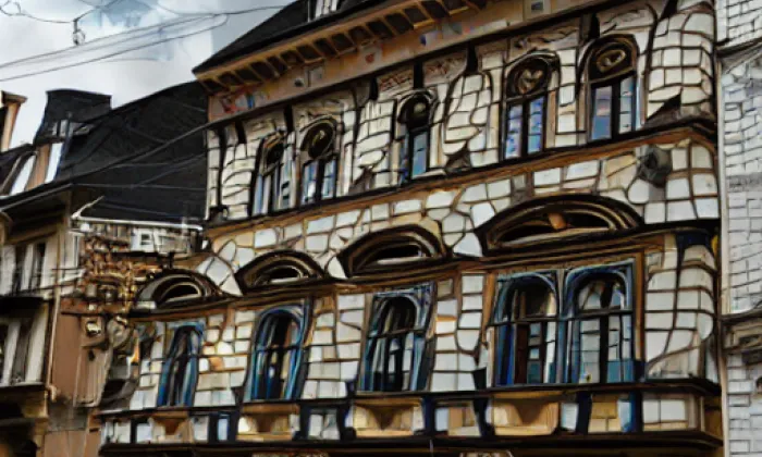 Lidový dům Žižkov – iluminace