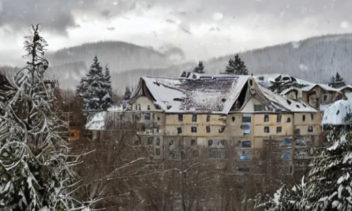 Lipno – winter