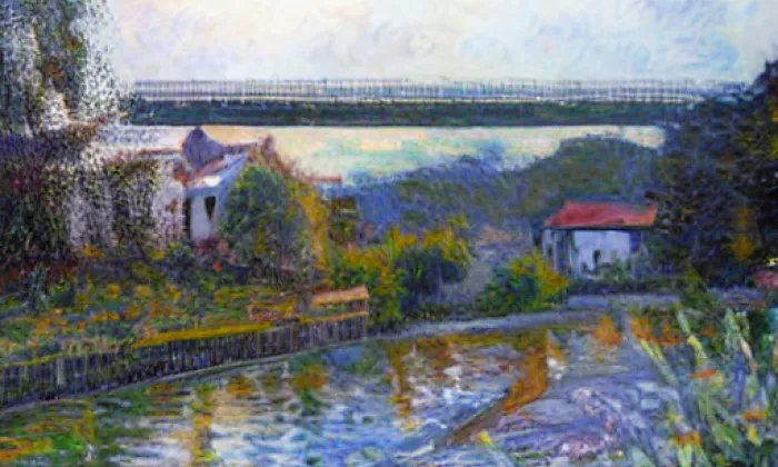 Lochkovský most – spring