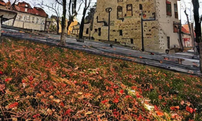Loučky – akvarel