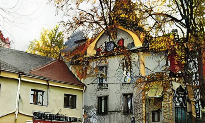 Lužany – winter