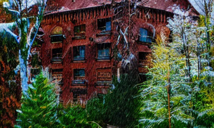 Markétská zahrada – winter