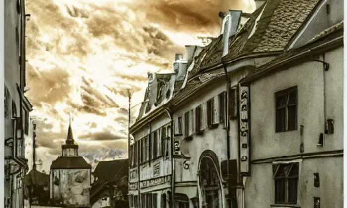 Minoritský klášter v Mostě – autumn