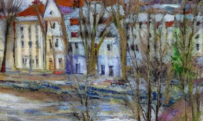 Mohyla na Bílé hoře – spring