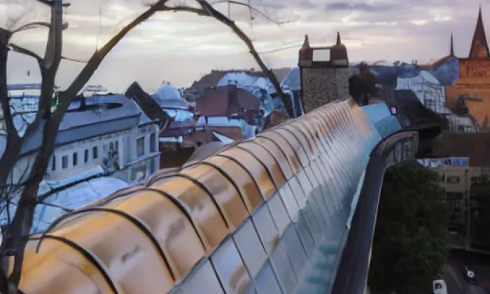 most metra Rajská zahrada-Černý Most – noc
