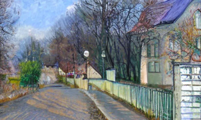 most na Císařskou louku – spring