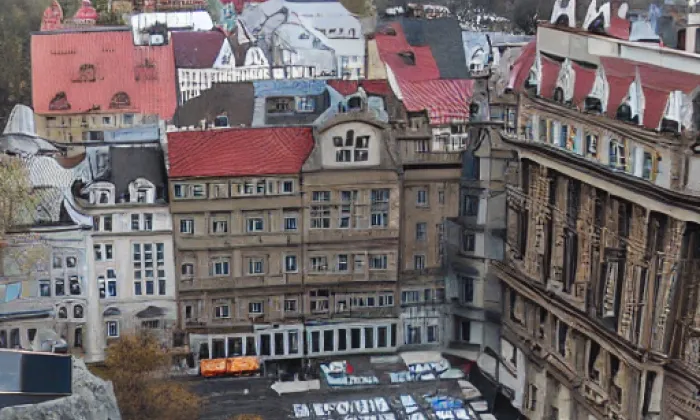 Mostecká – noc