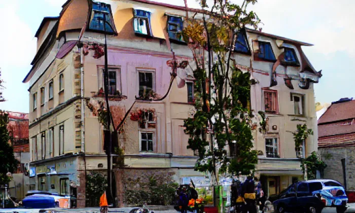 Na baště sv. Jiří – noc