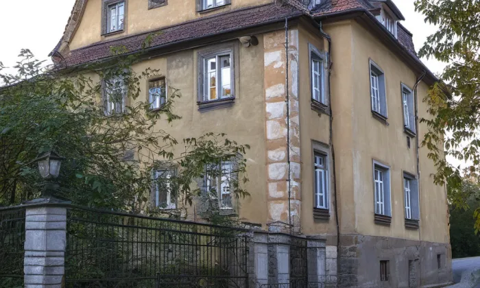 Na baště sv. Ludmily – noc