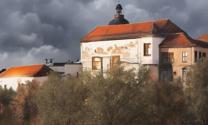 Nový Hrad (Jimlín) – autumn