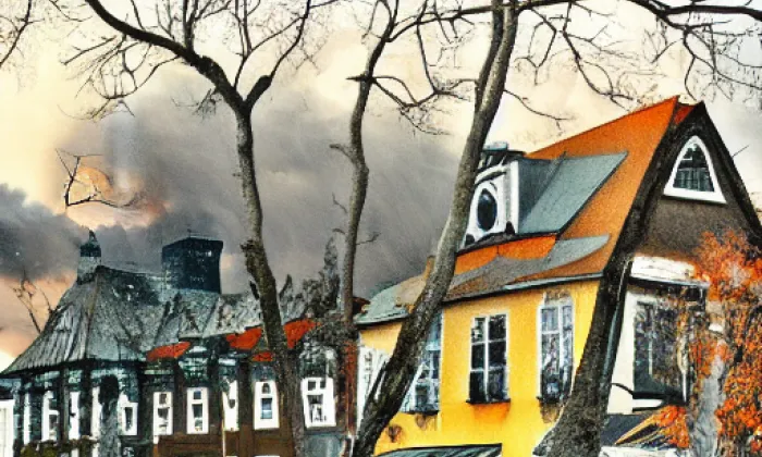 Nový hrad (Skuhrov nad Bělou) – autumn