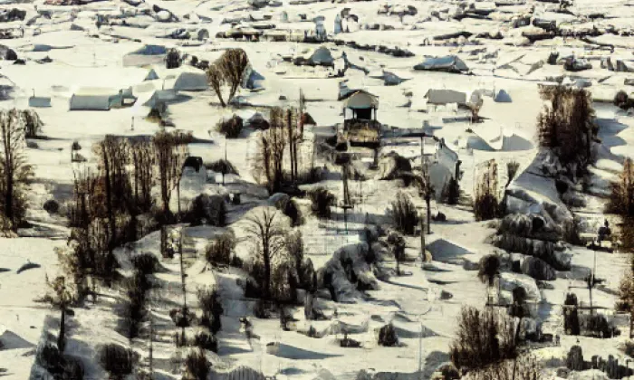 Nový hrad (Skuhrov nad Bělou) – winter