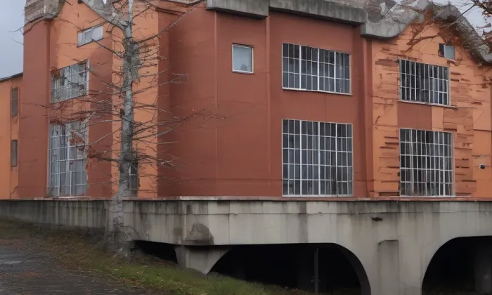 nová vodní elektrárna Háj – autumn