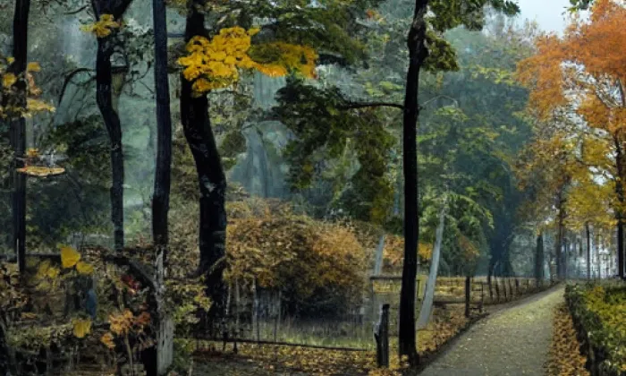 Okrouhlé Hradiště – autumn