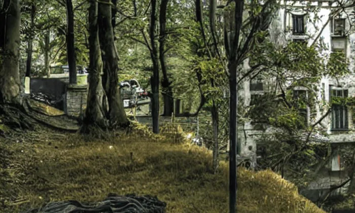 Okrouhlé Hradiště – noc