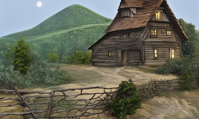 Ostrý (Březno) – noc