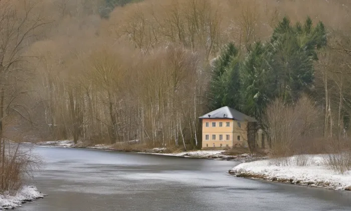 Původní bukové lesy Karpat a dalších oblastí Evropy – winter