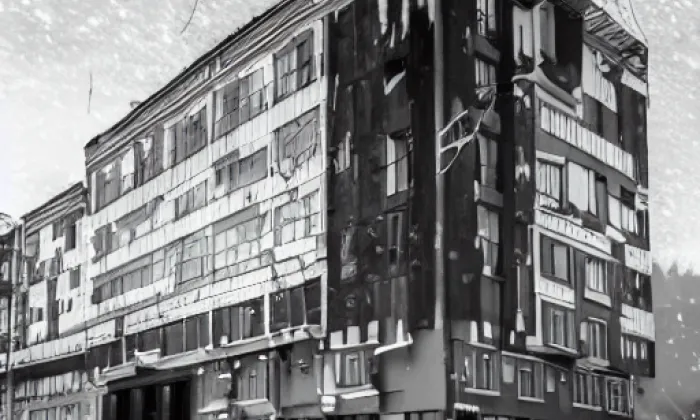 Palác Merkur – winter