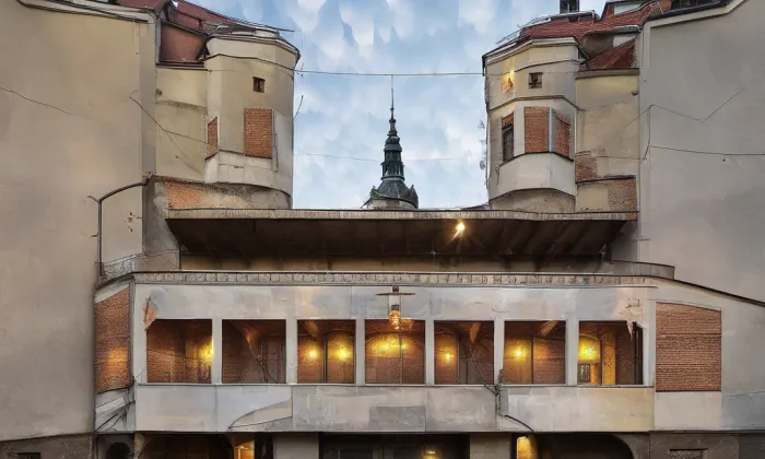Palác Svět – noc