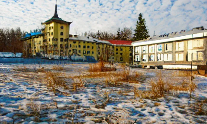 Památník Lidice – winter