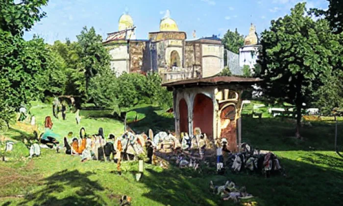 Park Adolfa Borna – iluminace