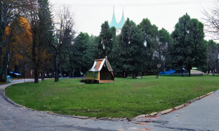 Park Kampa – winter