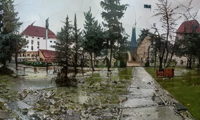 Parkán – autumn