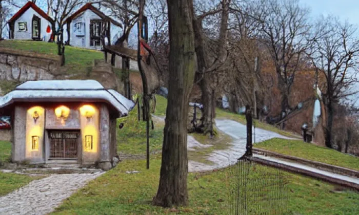 Park Studánka – noc