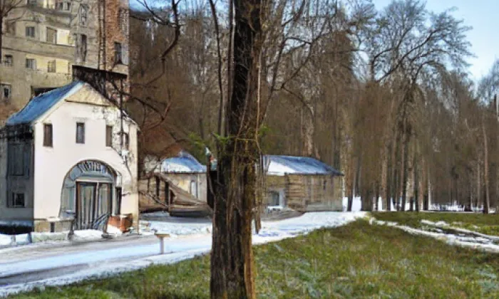 Park Studánka – winter