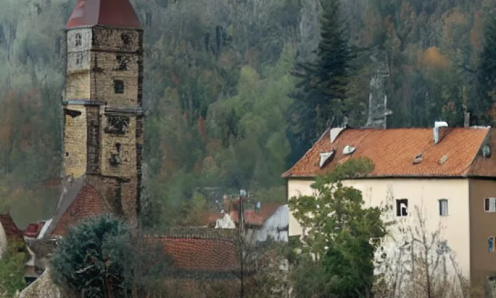 Pirkštejn – autumn