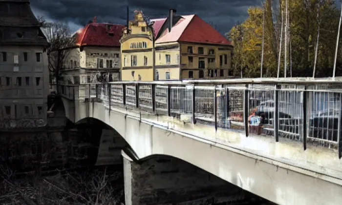 Podklášterský most – autumn