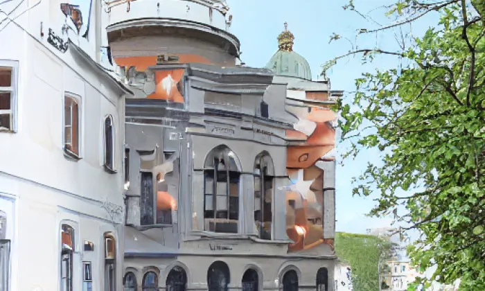 Polský dům – noc