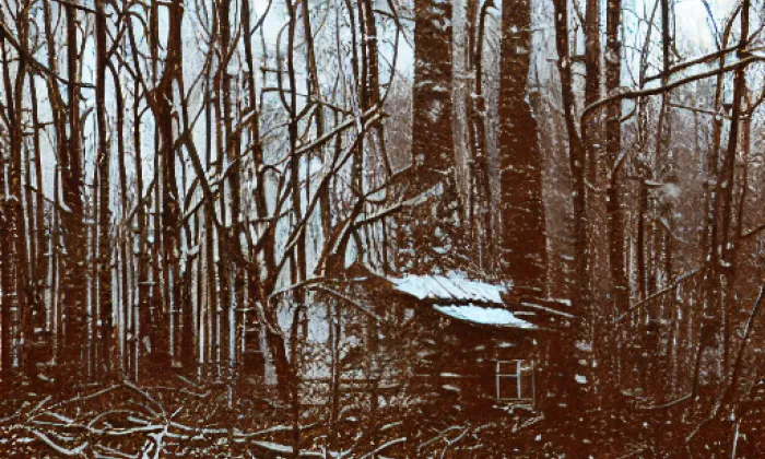 Pustý zámek – winter