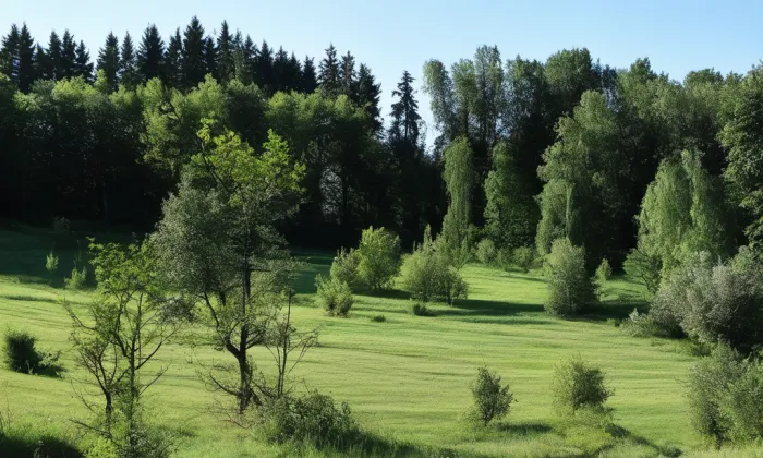 Růžová zahrada – noc