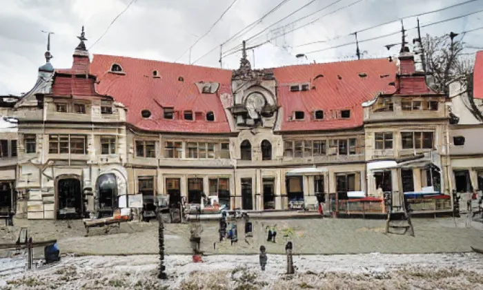 Rájec nad Svitavou – akvarel