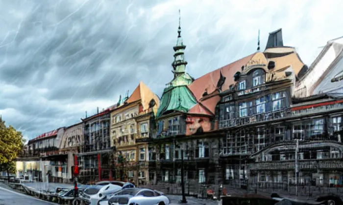 Rašínovo nábřeží – autumn